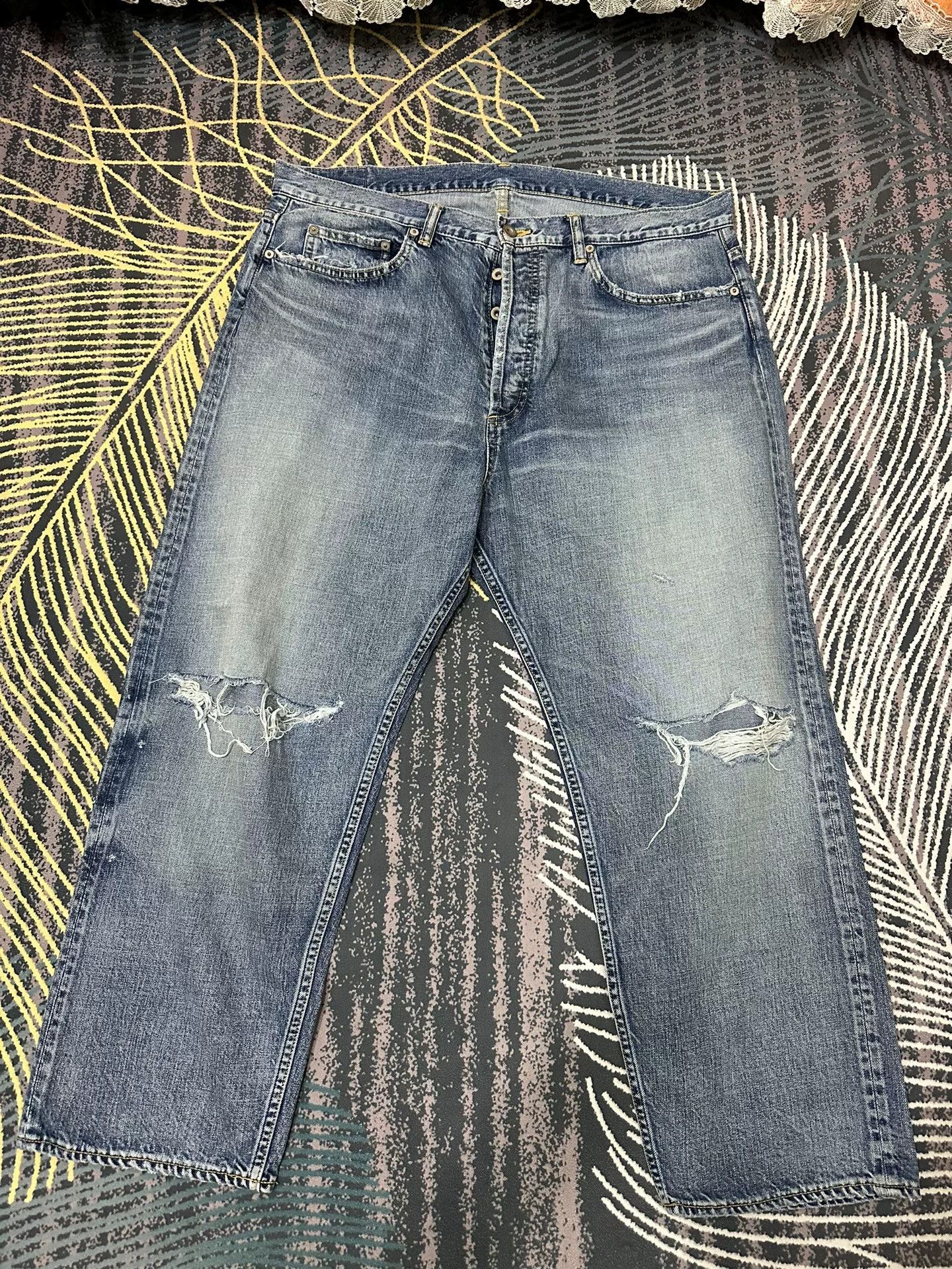 Madness Madness 22SS Distressed Jeans Size US 31 - 1 Thumbnail