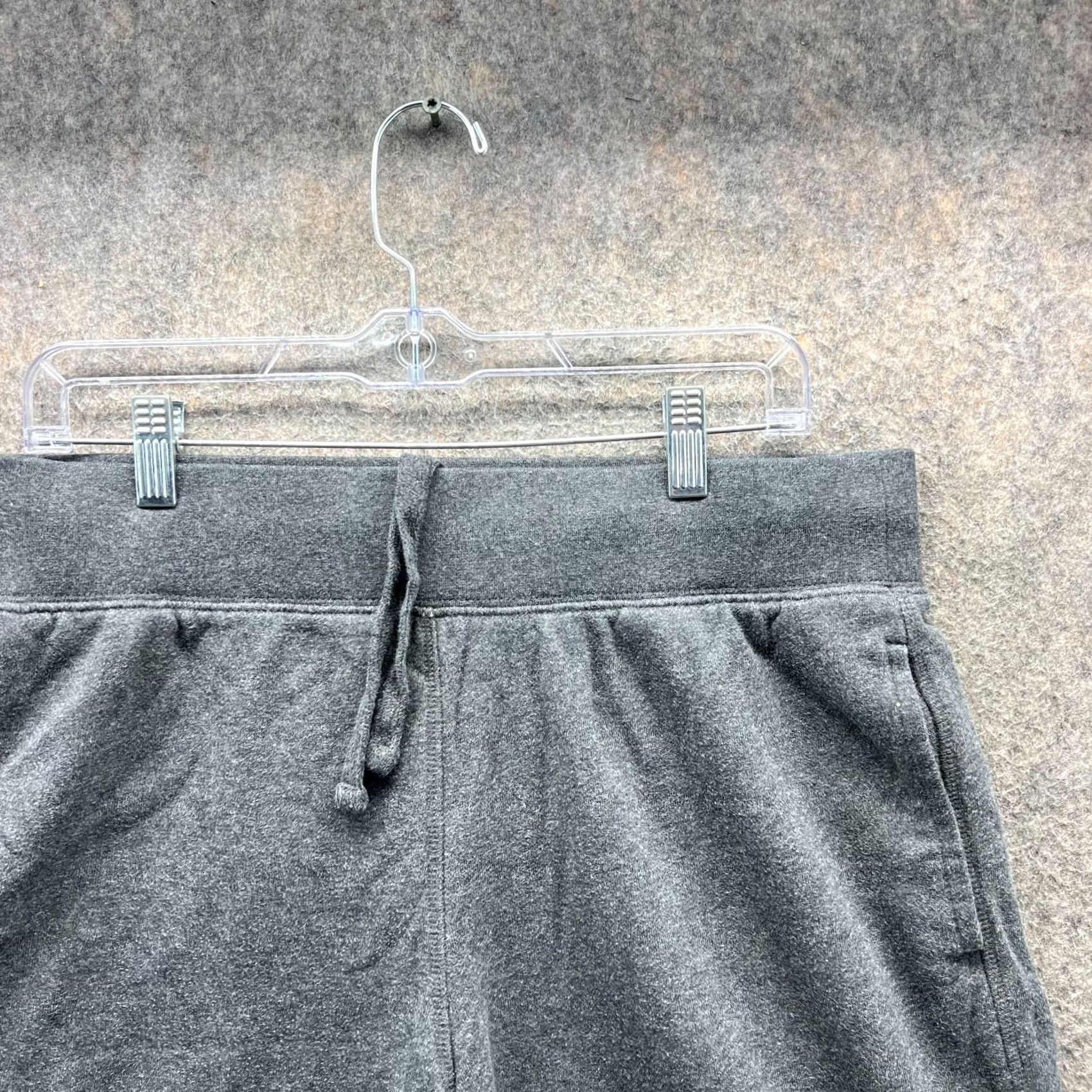 Champion VINTAGE Champion Shorts Mens Large Gray Fleece Drawstring Pocket Athletic Y2K Size US 33 - 7 Thumbnail