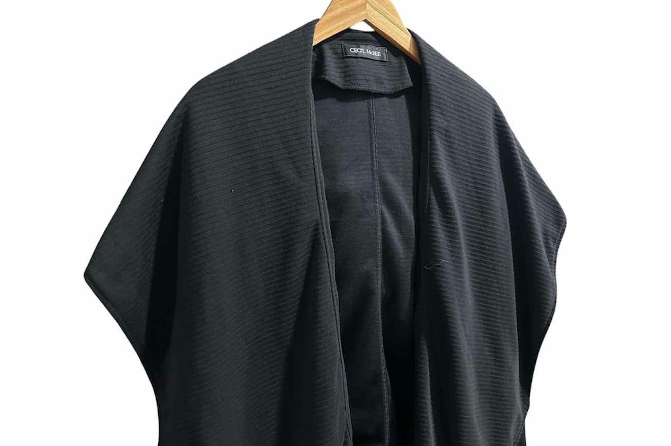 Japanese Brand × KMRii × Yasuyuki Ishii 🔥Rare Cecil Mcbee Drape Cardigan Jacket Hooded Asymmetric Size US M / EU 48-50 / 2 - 5 Thumbnail
