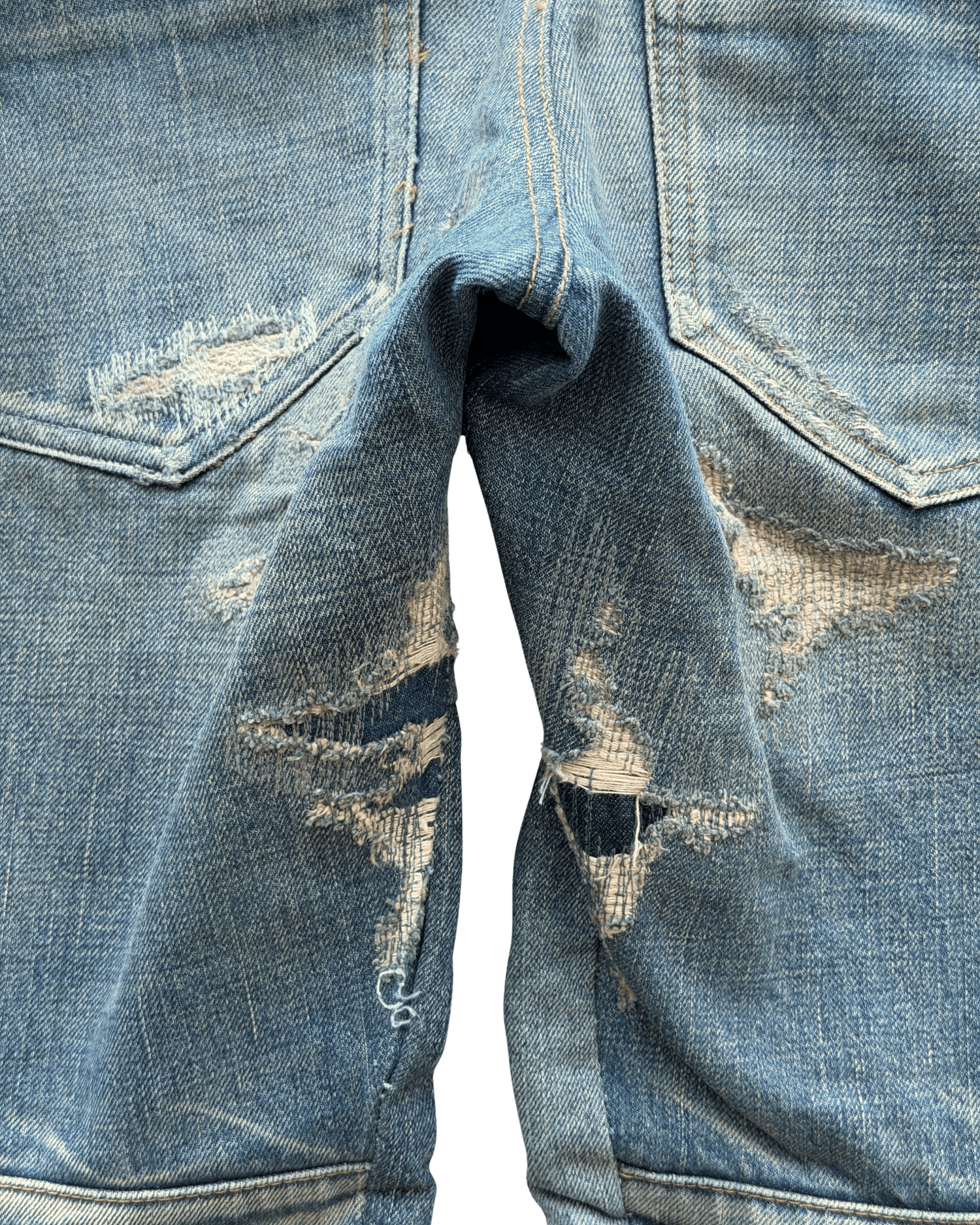 Balmain Balmain FW13 Destroyed Moto Biker Jeans Size US 32 / EU 48 - 8 Thumbnail