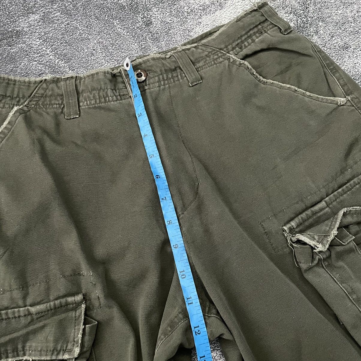 If Six Was Nine BCBS Baggy military 3D pocket Cargo pants Size US 32 / EU 48 - 14 Thumbnail