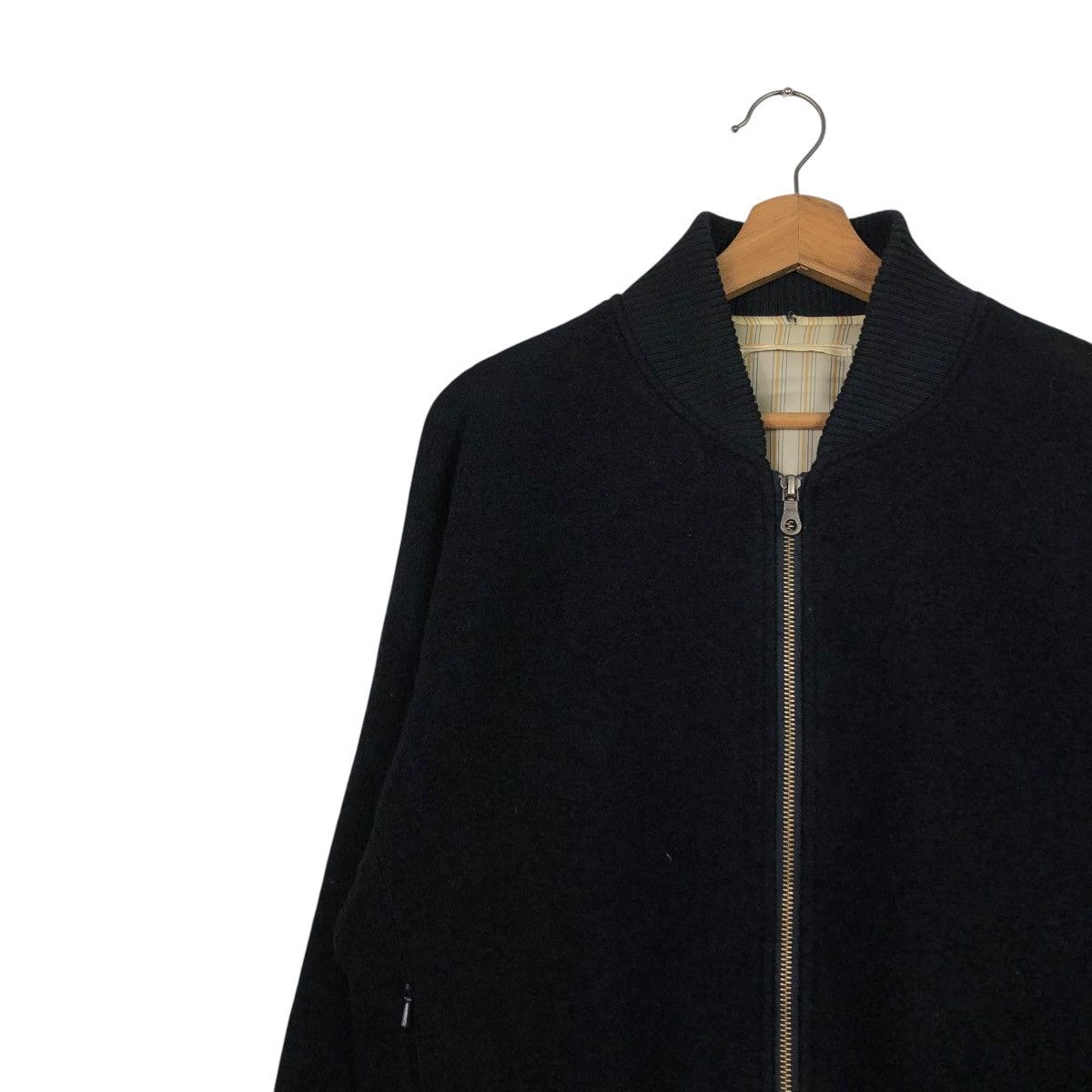 Japanese Brand 🔥VINTAGE WOOL BOMBER JACKET BOYCOTT ISSEY MIYAKE Size US M / EU 48-50 / 2 - 9 Thumbnail