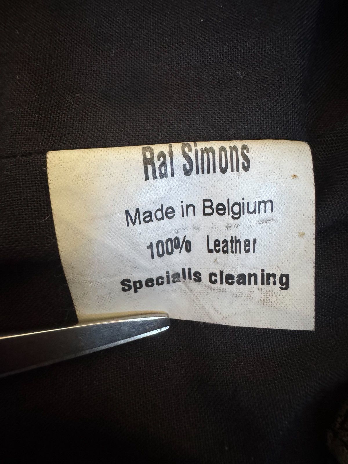 Raf Simons Raf Simons AW2002-2003 Virgina Creeper leather pants Size US L / EU 52-54 / 3 - 5 Thumbnail
