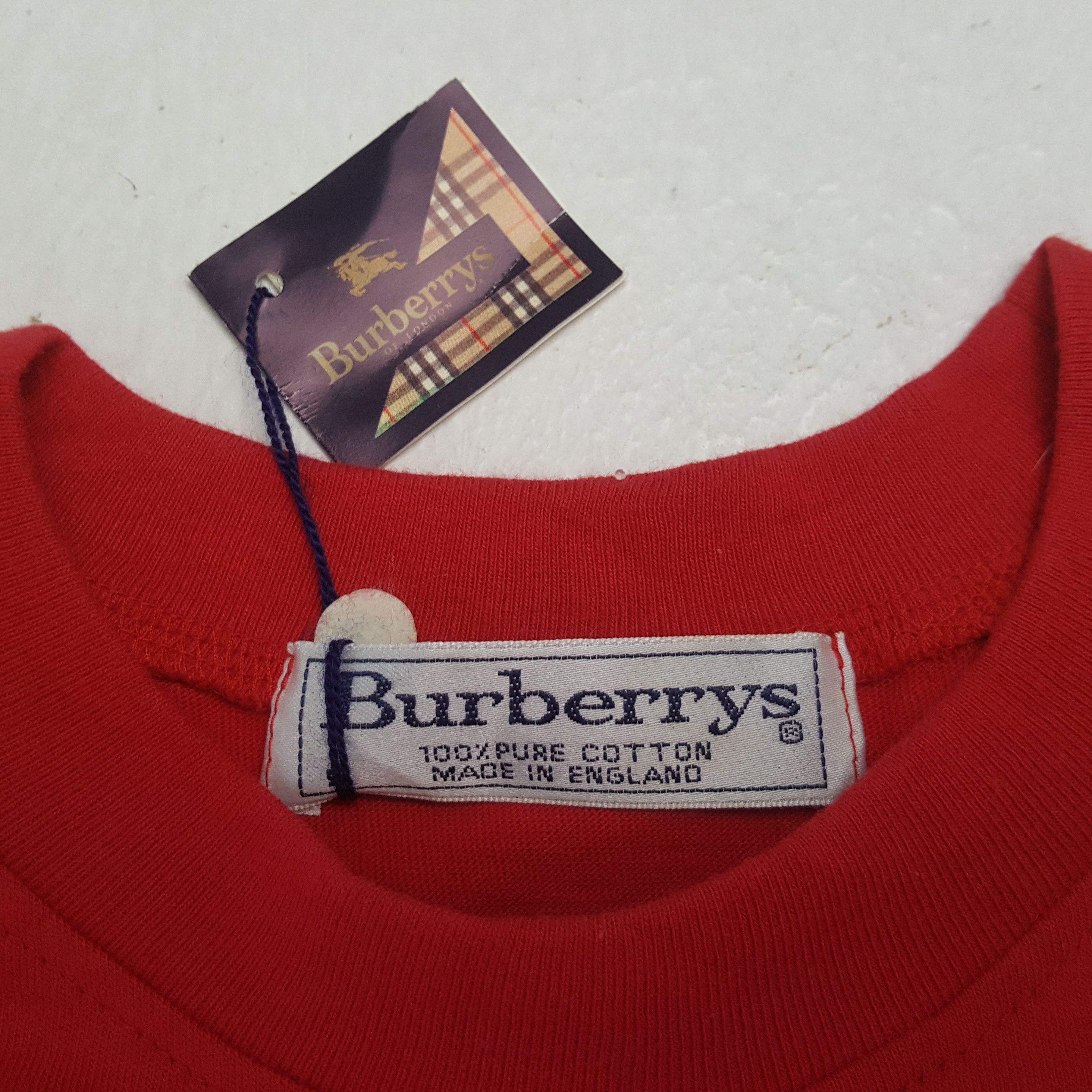 Burberry Burberrys Fashion Brand Tshirt RR24 Size US L / EU 52-54 / 3 - 5 Thumbnail
