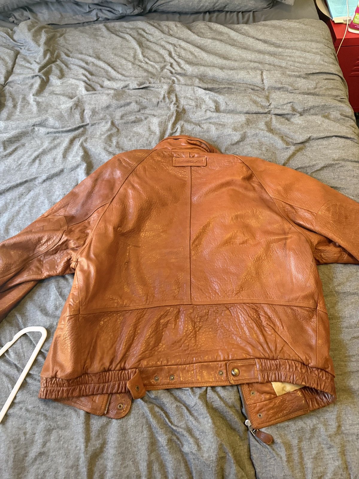 Nautica Vintage Nautica Genuine Leather Jacket Size US L / EU 52-54 / 3 - 5 Thumbnail