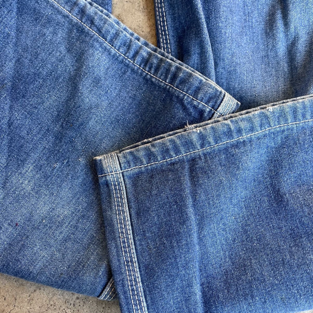 Big John 🔥Vintage Big John Overall Jumsuits Workers Wear Denim Jeans Size US 36 / EU 52 - 7 Thumbnail