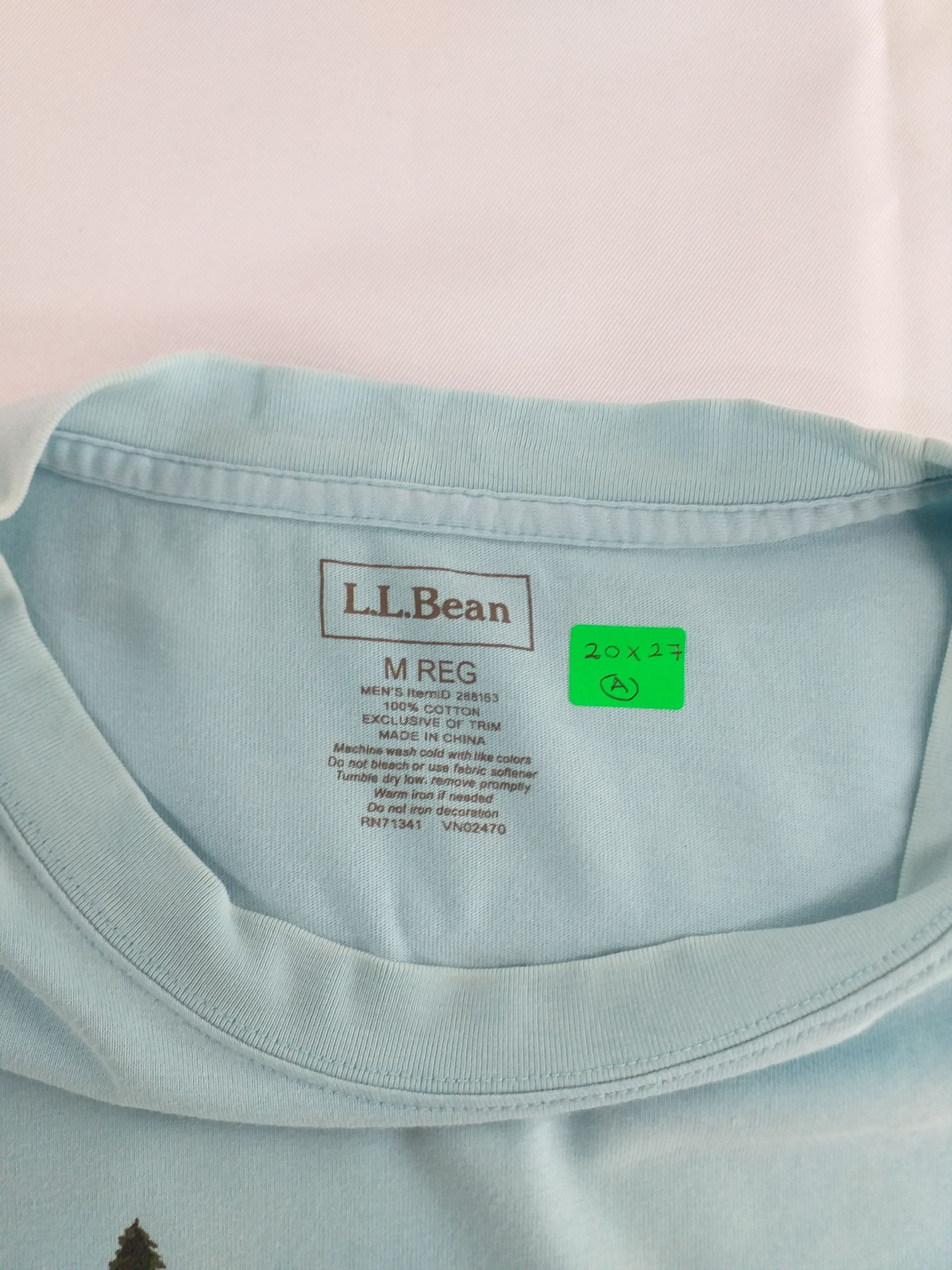 L.L. Bean L.L Bean Medium T Shirt -A019 Size US M / EU 48-50 / 2 - 4 Thumbnail