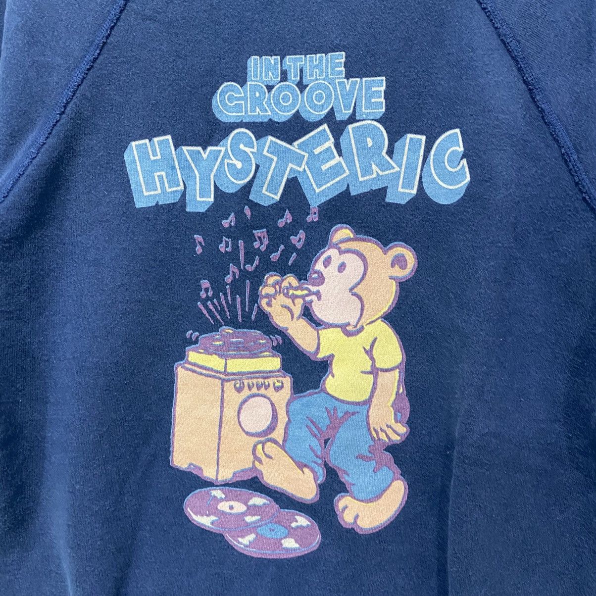 Hysteric Glamour Vintage Hysteric Glamour 'In The Groove' Bear Short Sleeve Size US S / EU 44-46 / 1 - 5 Thumbnail