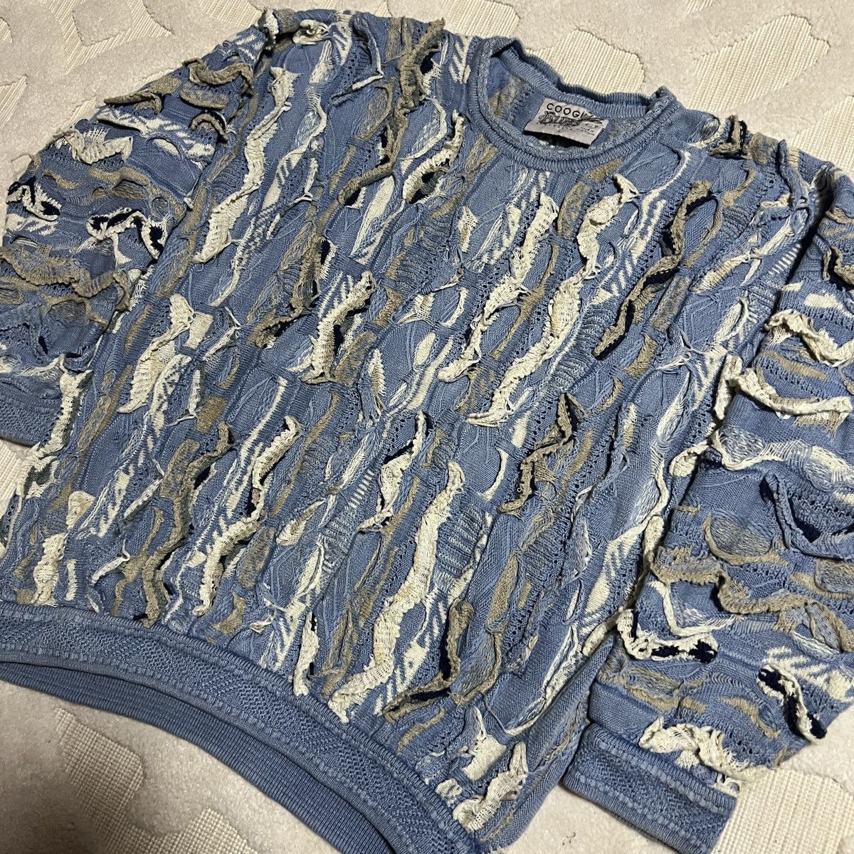 Coogi RARE Coogi Blues Authentic Sweater Size US L / EU 52-54 / 3 - 2 Thumbnail