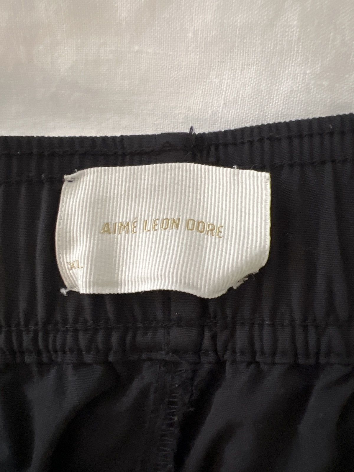 Aime Leon Dore ALD Black Nylon Shorts Size US 36 / EU 52 - 3 Thumbnail