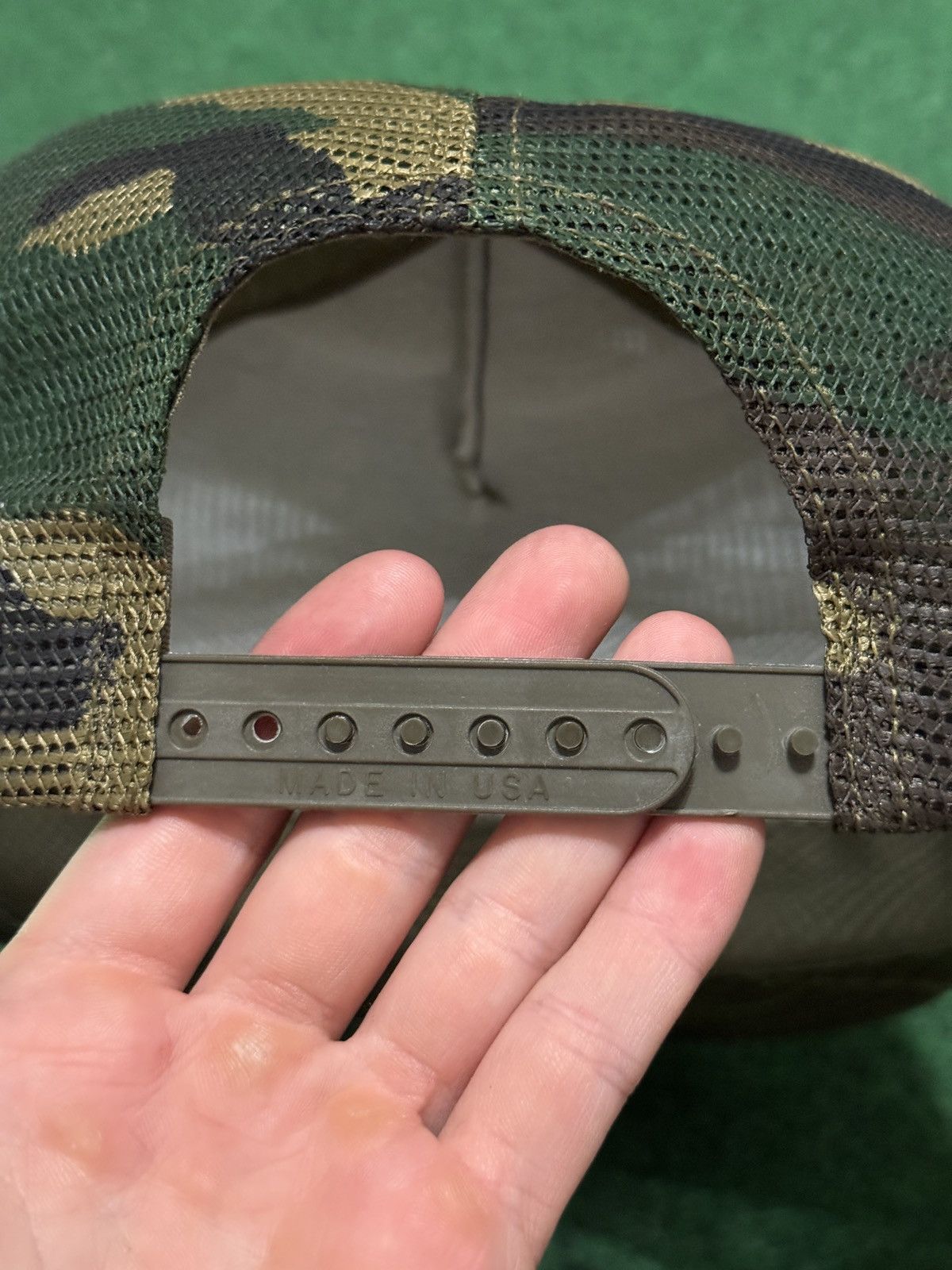 Vintage Nothwestern Rec Camo Trucker Vintage 90s Snapback Cap Hat Size ONE SIZE - 6 Thumbnail