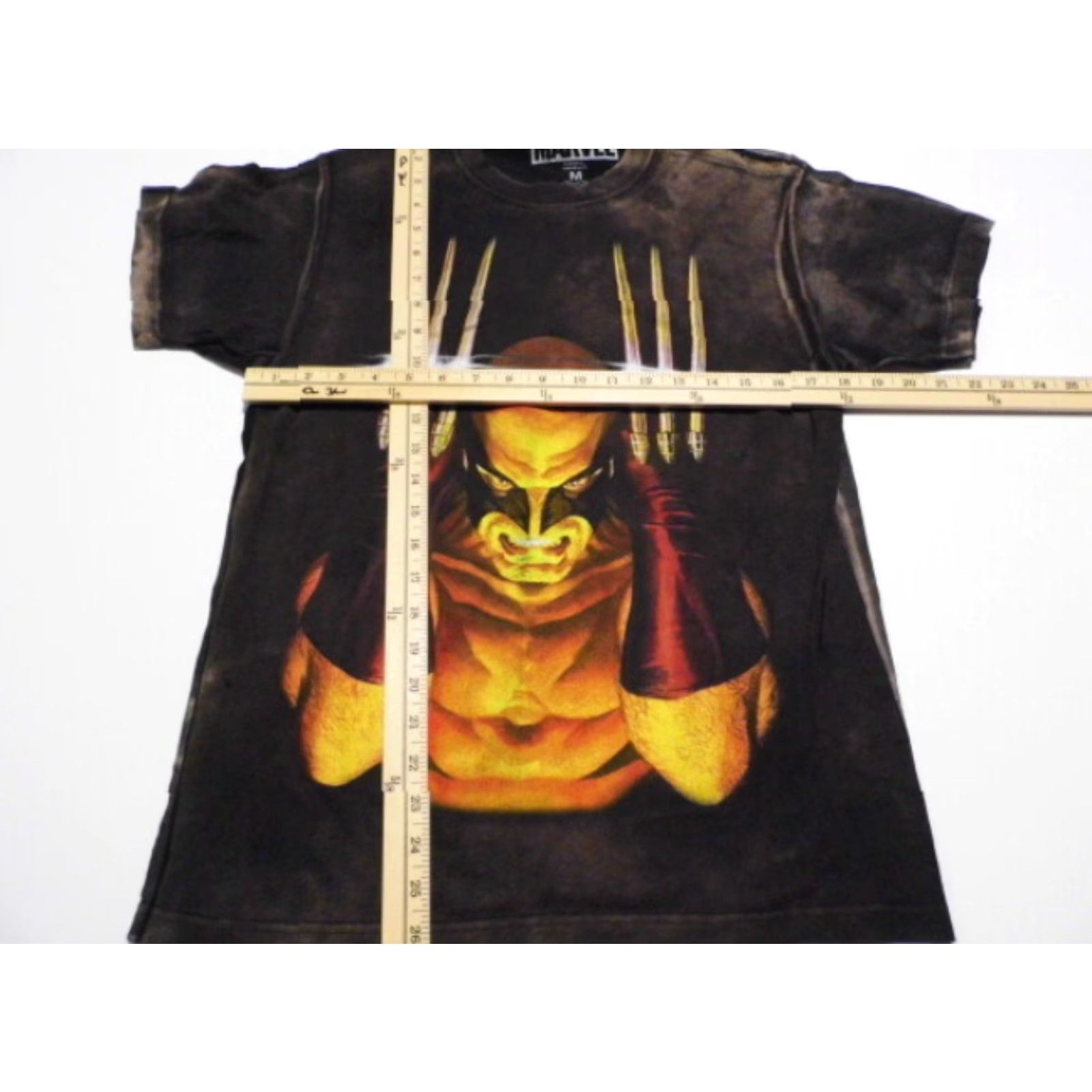Vintage Wolverine Marvel T-Shirt Brown Tie Dye Men's M Shirt Mens M Brown Wolverine Marvel T-Shirt 90s? Size US M / EU 48-50 / 2 - 2 Thumbnail