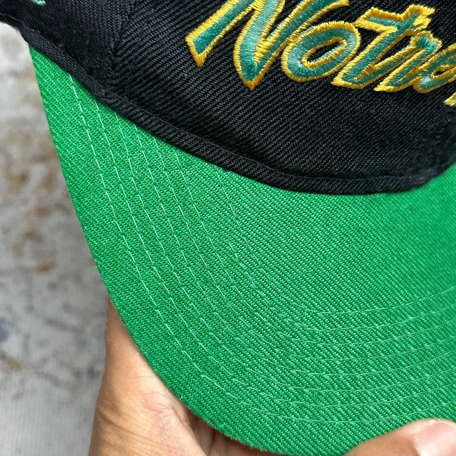 Sports Specialties × Vintage 90s Notre Dame Fighting Irish Vintage Hat Dline Size ONE SIZE - 4 Thumbnail