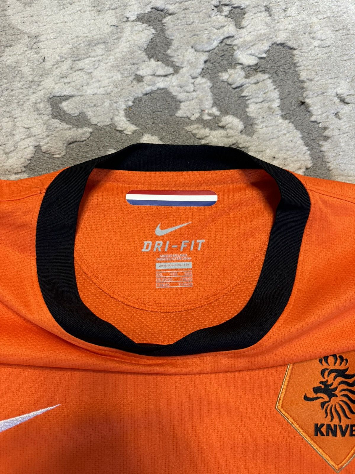 Vintage Nike KNVB Netherlands 2010/11 SoccerNationalTeam Home Jersey Size US XXL / EU 58 / 5 - 7 Thumbnail