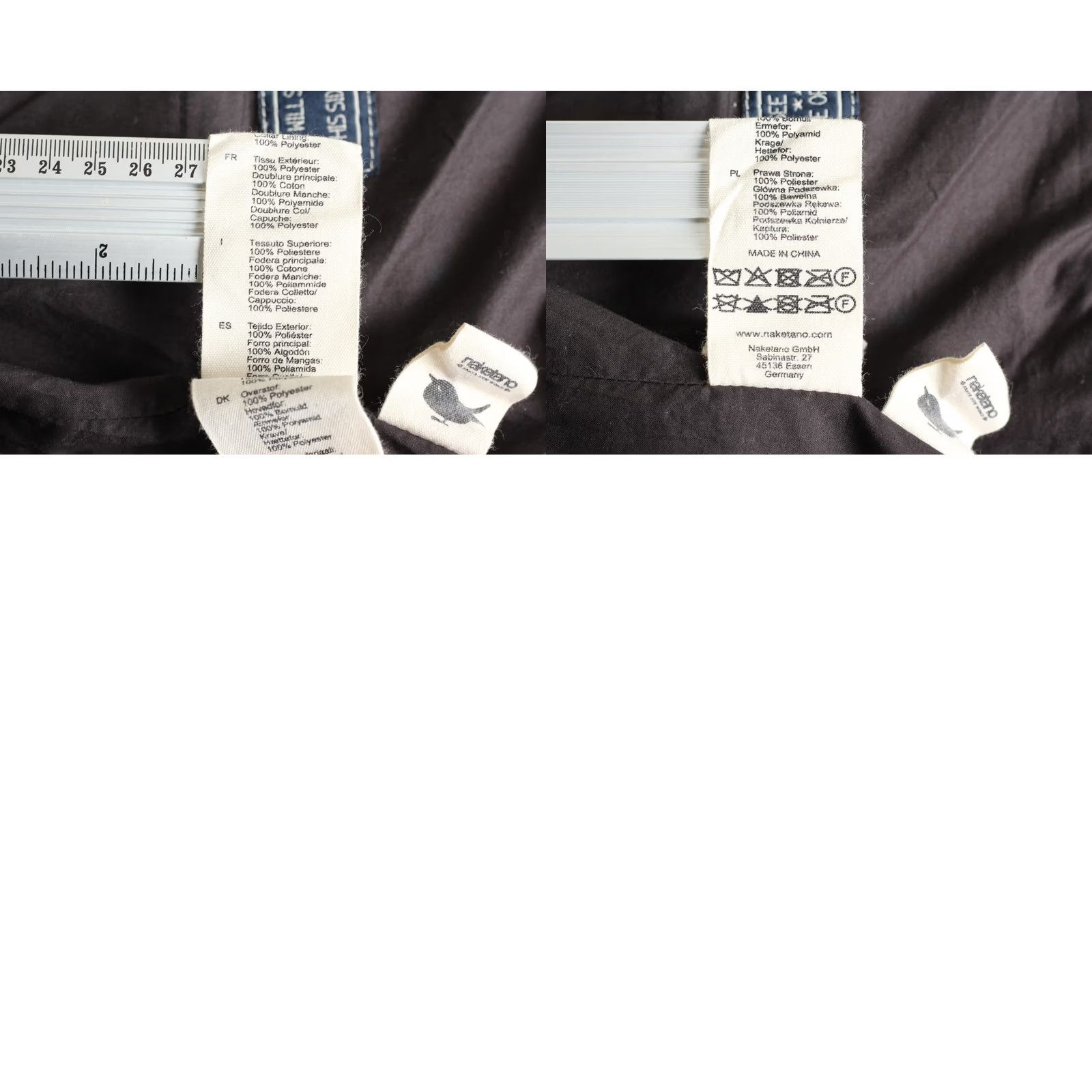 Vintage Naketano Hooded Jacket Women Grey Size L MJ4590 Size L / US 10 / IT 46 - 8 Thumbnail