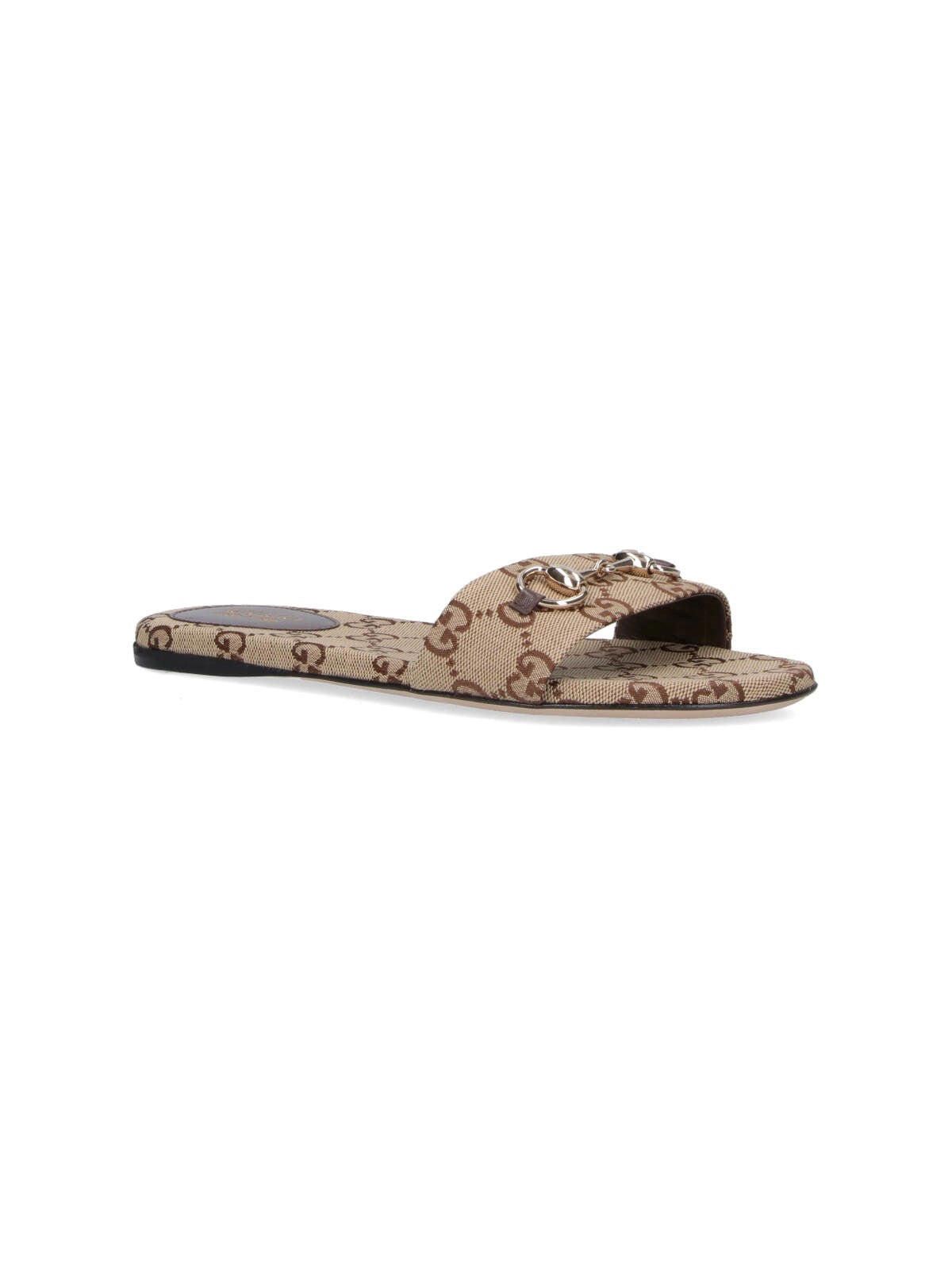 Gucci GUCCI SLIDE SANDAL WITH HORSEBIT SIZE 36 Size ONE SIZE - 2 Thumbnail