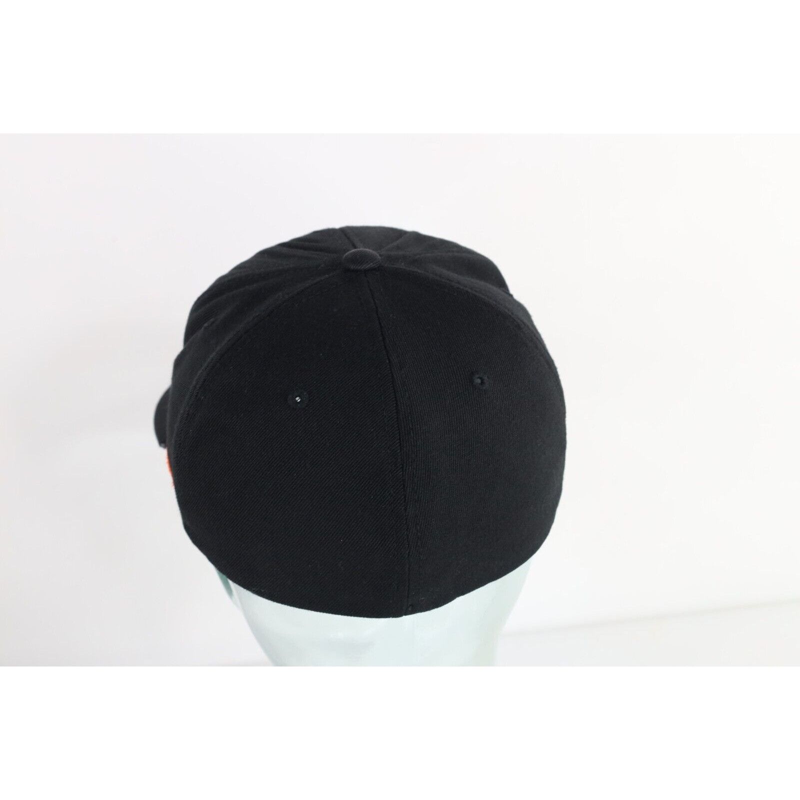 Metal Mulisha × Vintage Vintage 90s Metal Mulisha Spell Out Skull Stretch Fitted Hat Size ONE SIZE - 6 Thumbnail