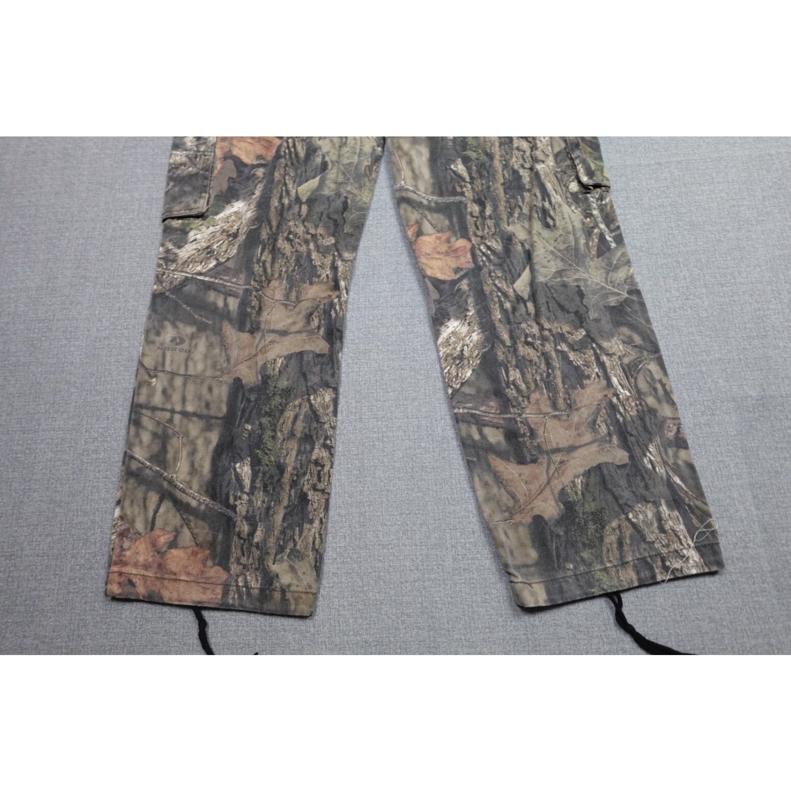 Vintage Mossy Oak Pants Mens XL Brown Camo Pants Outdoors Hunting Fishing Woodland Loose Vintage Regular 5-Pocket Belt Loops Zipper Button Chino Style Size US 36 / EU 52 - 6 Thumbnail