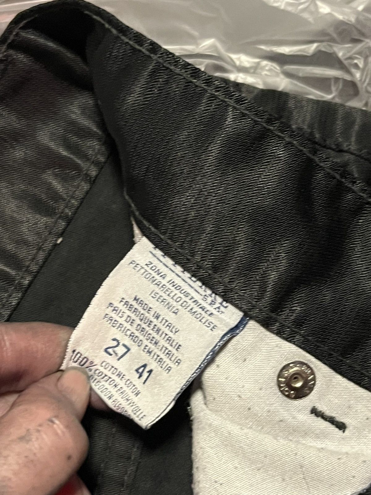 Designer × Japanese Brand × Vintage J&Ans Dolce & Gabbana Black Jeans (Youth Line) Size 32" / US 10 / IT 46 - 4 Thumbnail