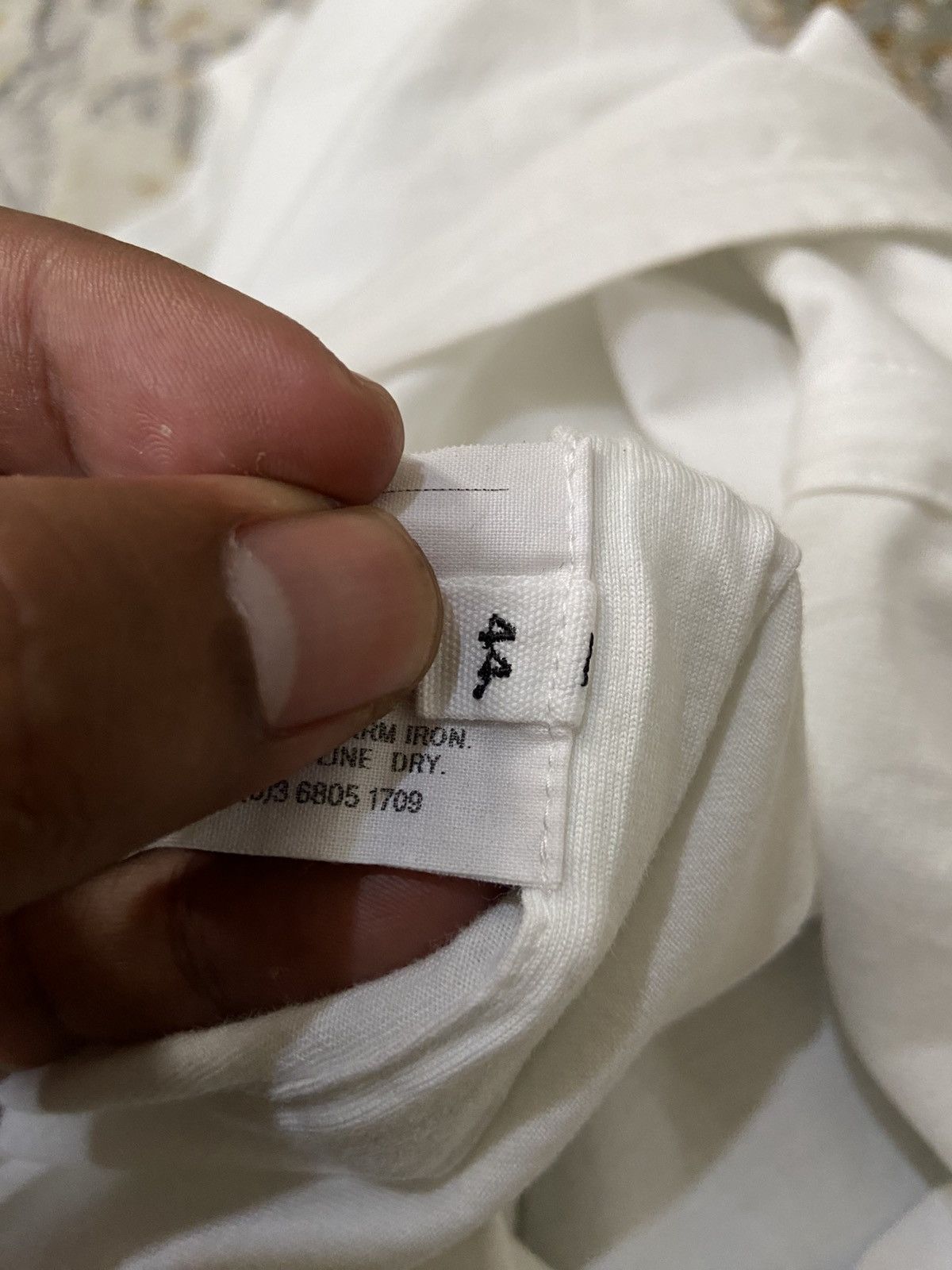 Number (N)ine SS17 LISTEN TO THIS T-SHIRT” Size US M / EU 48-50 / 2 - 8 Thumbnail