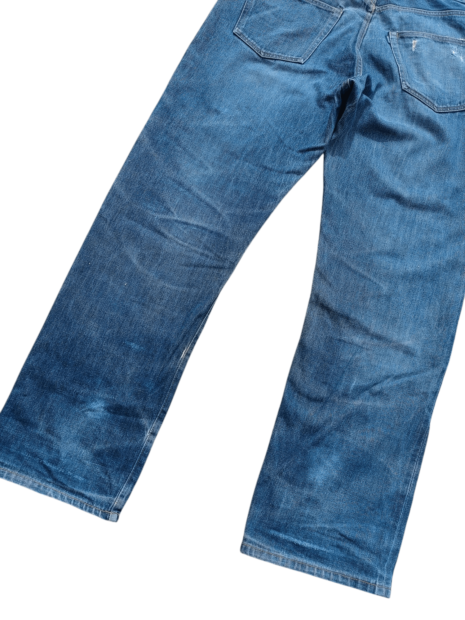 Japanese Brand × Johnbull Johnbull Redline Selvedge Heavy Denim Buttonfly Jeans Size US 30 / EU 46 - 15 Thumbnail