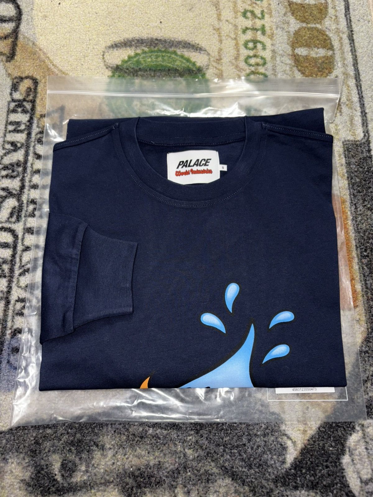 Palace Palace World Industries Long Sleeve Tee Navy Size US S / EU 44-46 / 1 - 2 Thumbnail
