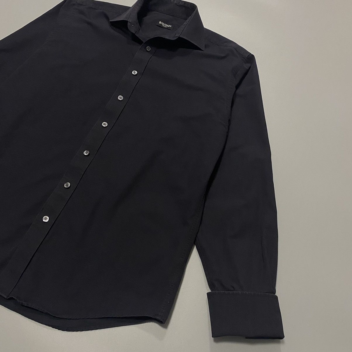 Balmain × Pierre Balmain Balmain Buttons Up Shirt Cufflinks M 15/38 Size US M / EU 48-50 / 2 - 2 Thumbnail
