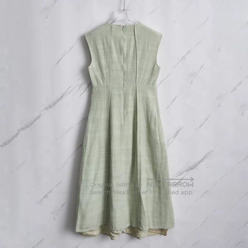 Jil Sander Jil Sander size 34 V-neck sleeveless waist dress Size XS / US 0-2 / IT 36-38 - 2 Thumbnail