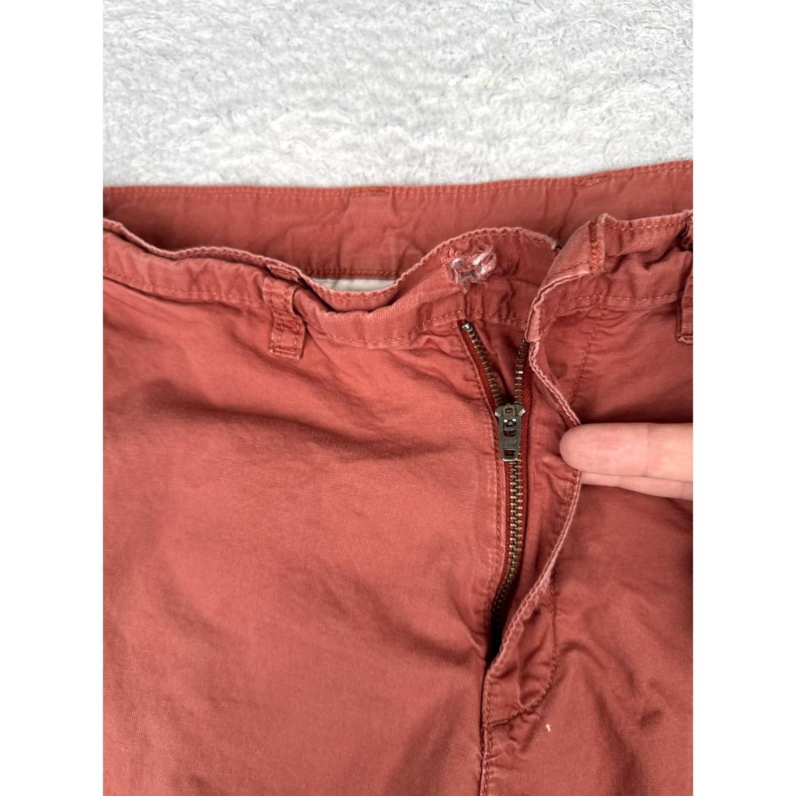 Patagonia Patagonia Shorts Mens 30 Brown Red Organic Cotton Hemp Chino 8 Inseam Casual Size US 30 / EU 46 - 6 Thumbnail