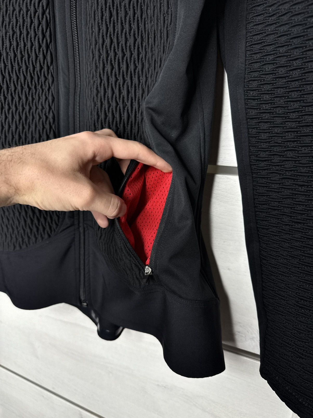 Other Castelli Alpha RoS Cycling Jacket Rosso Corsa Black 4515557 Size L / US 10 / IT 46 - 5 Thumbnail