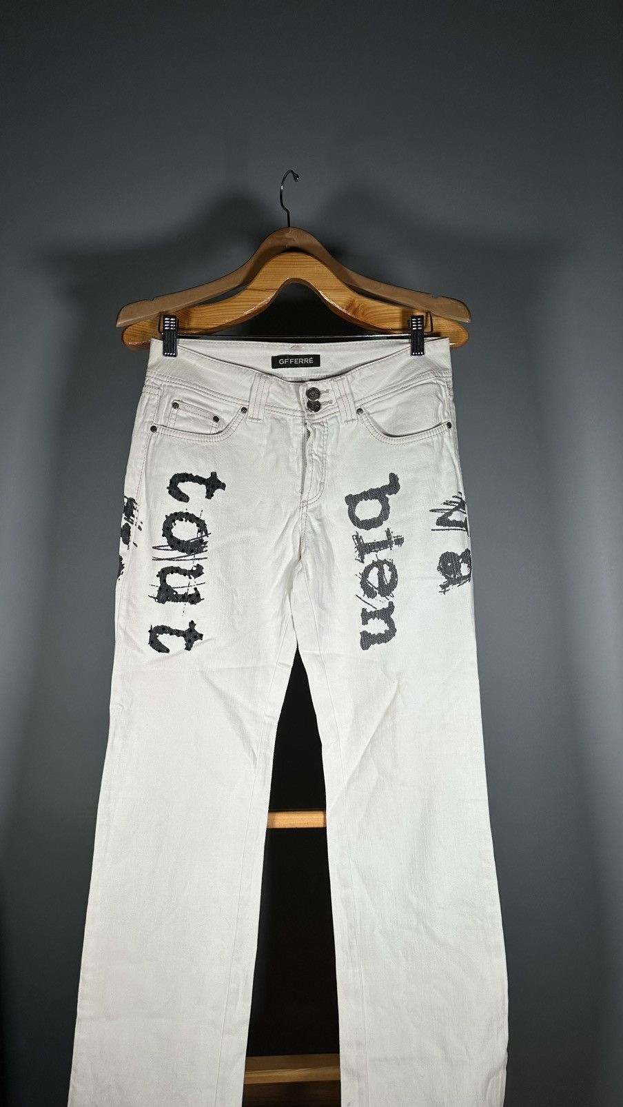 Gianfranco Ferre Gianfranco Ferre denim Jeans 🔥 vntg rare 90s Size 28" / US 6 / IT 42 - 3 Thumbnail