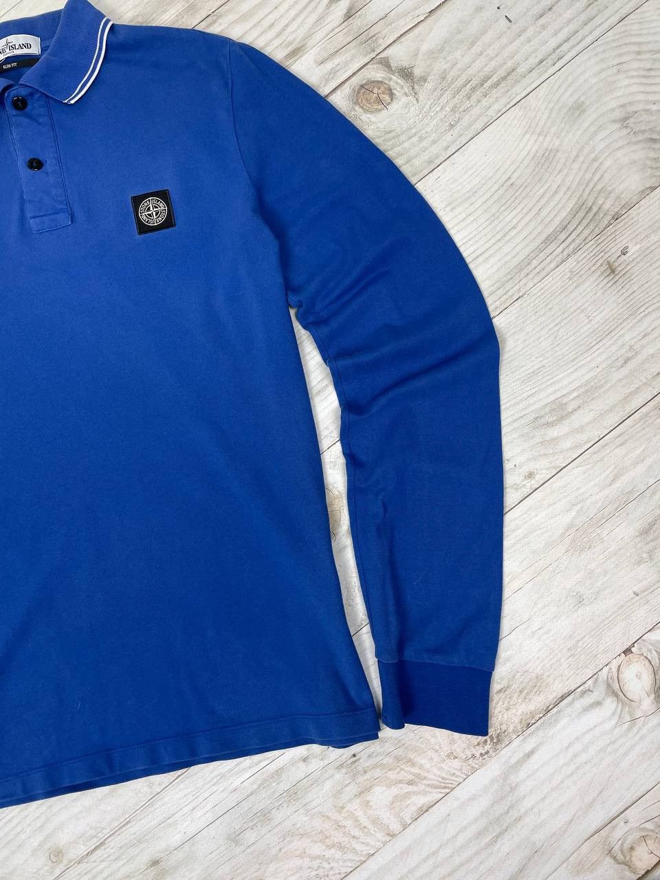 Stone Island Stone Island Polo Shirt Long Sleeve Patch Program Size US L / EU 52-54 / 3 - 4 Thumbnail