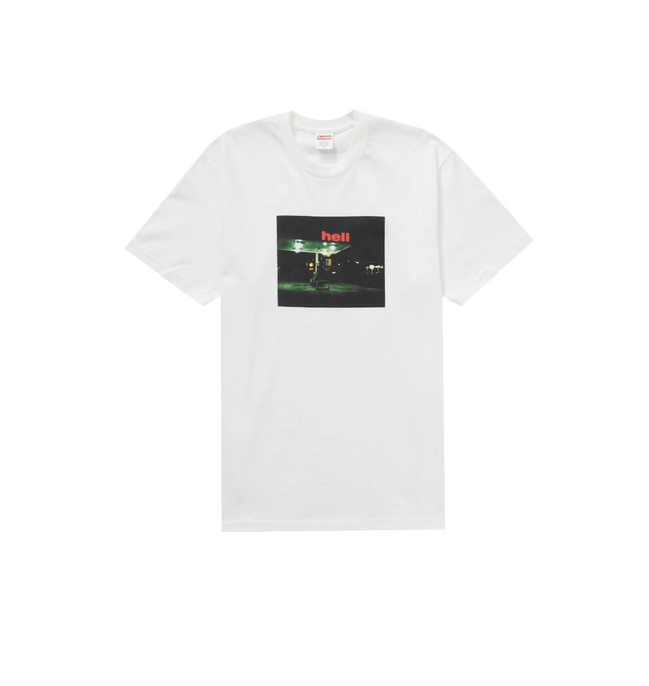 Supreme Supreme Hell Tee White Size: XXL Size US XXL / EU 58 / 5 - 1 Thumbnail