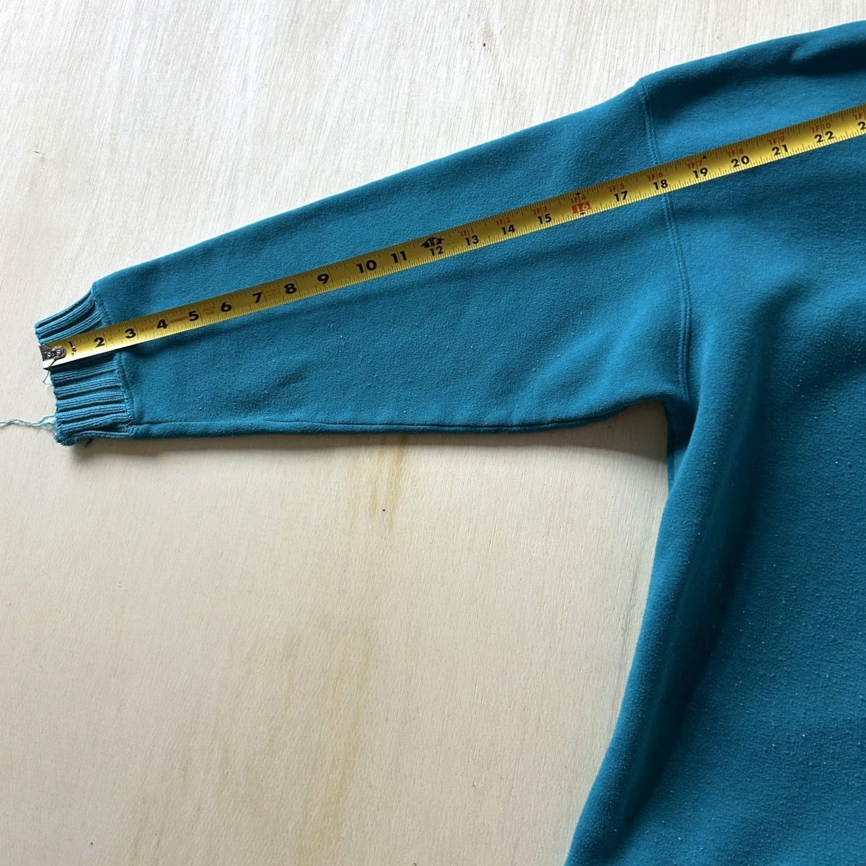 Vintage VINTAGE First Run Sweatshirt Mens M Blue Fleece Henley Pullover Winter 80s 90s Classic Pullover Mens Size US M / EU 48-50 / 2 - 7 Thumbnail