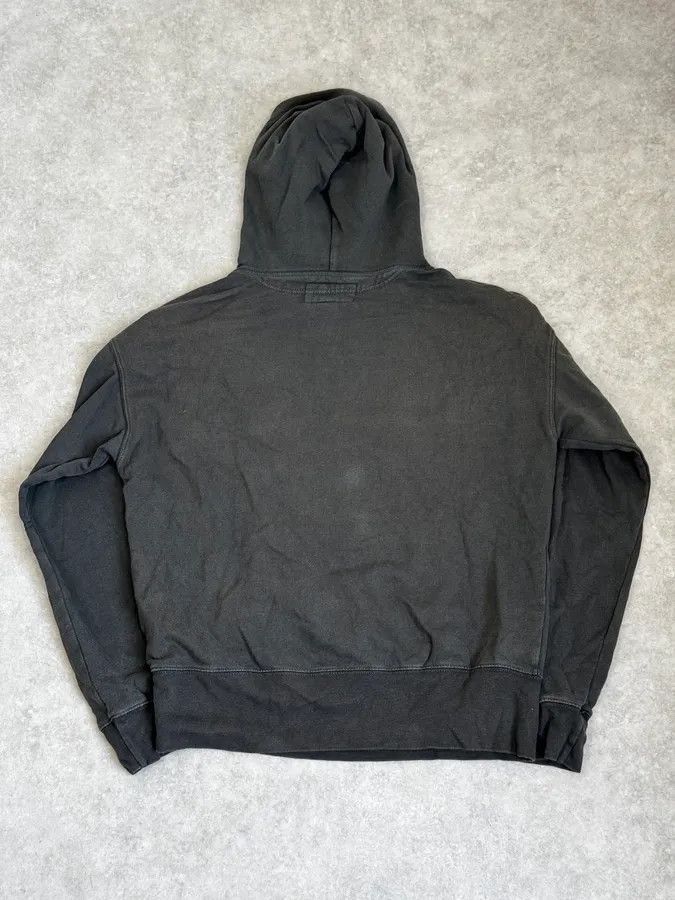 Polo Ralph Lauren 2010s Ralph Lauren Dark Grey USA Flag Buttoned Hoodie Size US M / EU 48-50 / 2 - 4 Thumbnail