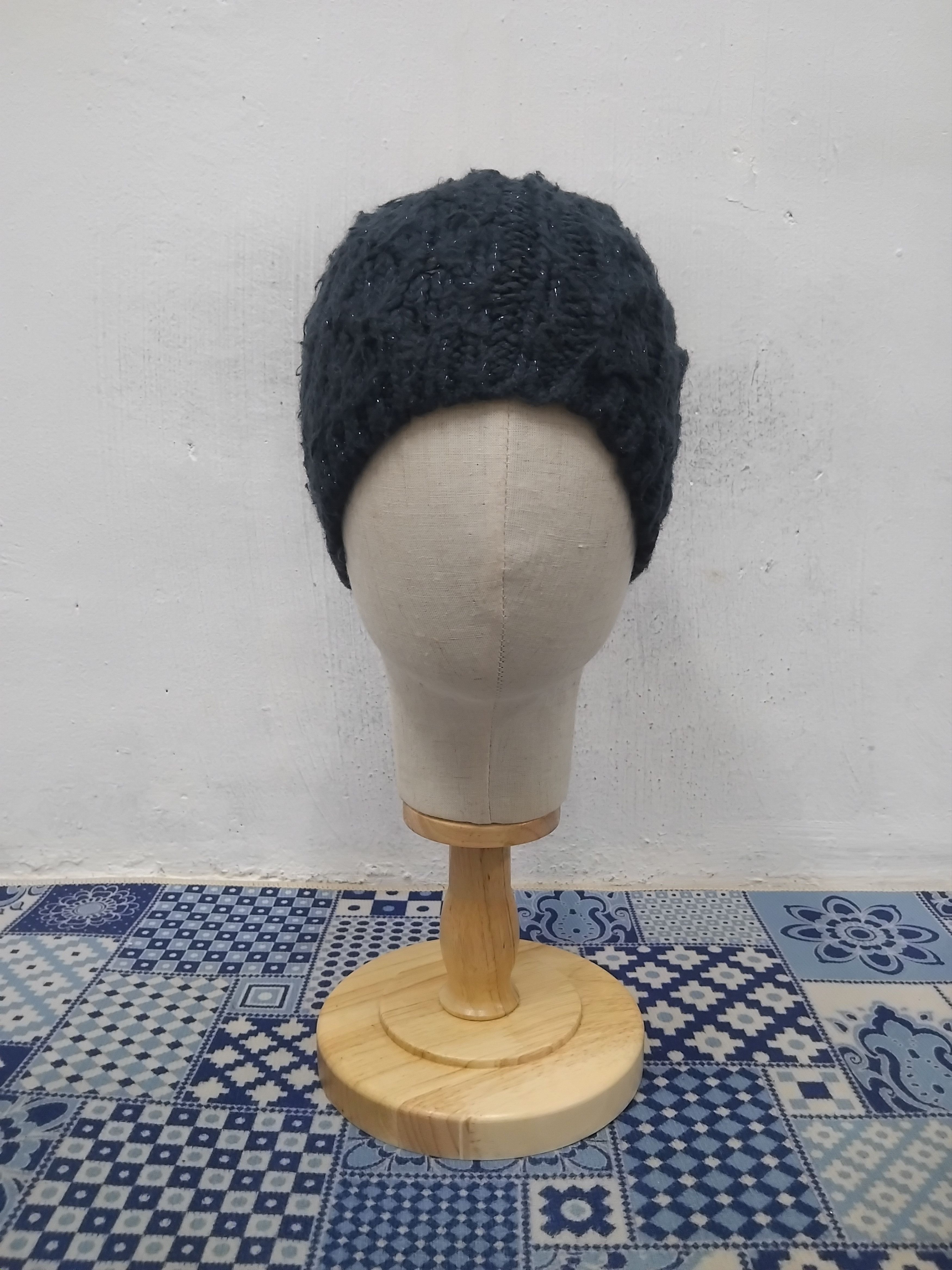 Global Work 💥Global work blue work beanie hat Size ONE SIZE - 5 Thumbnail