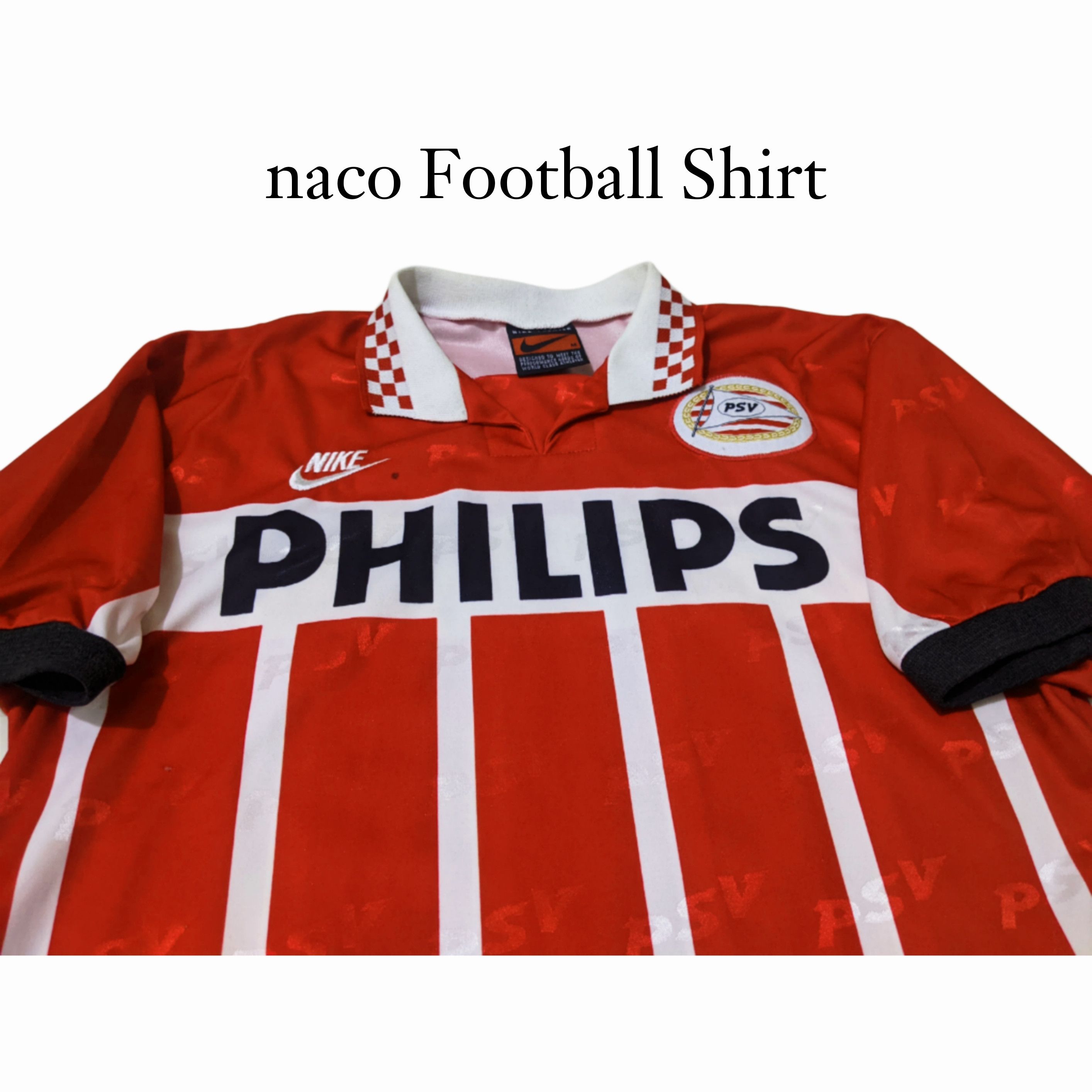 Nike Jersey PSV EINDHOVEN 1995 home Ronaldo football shirt Size US M / EU 48-50 / 2 - 6 Thumbnail