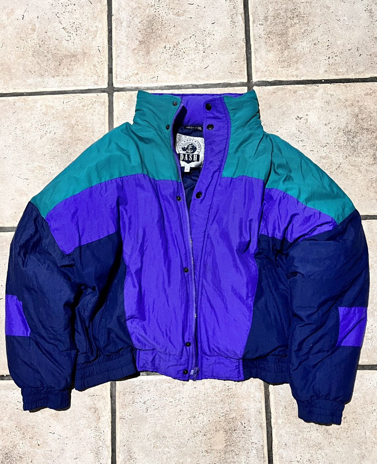 Vintage 80s vintage sports jacket Size US L / EU 52-54 / 3 - 2 Thumbnail