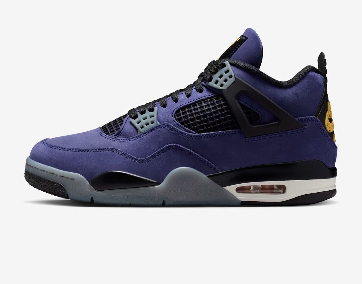 Jordan Brand Nike Air Jordan 4 Retro Imperial Purple Lakers 2026 Size 12 Size US 12 / EU 45 - 6 Thumbnail
