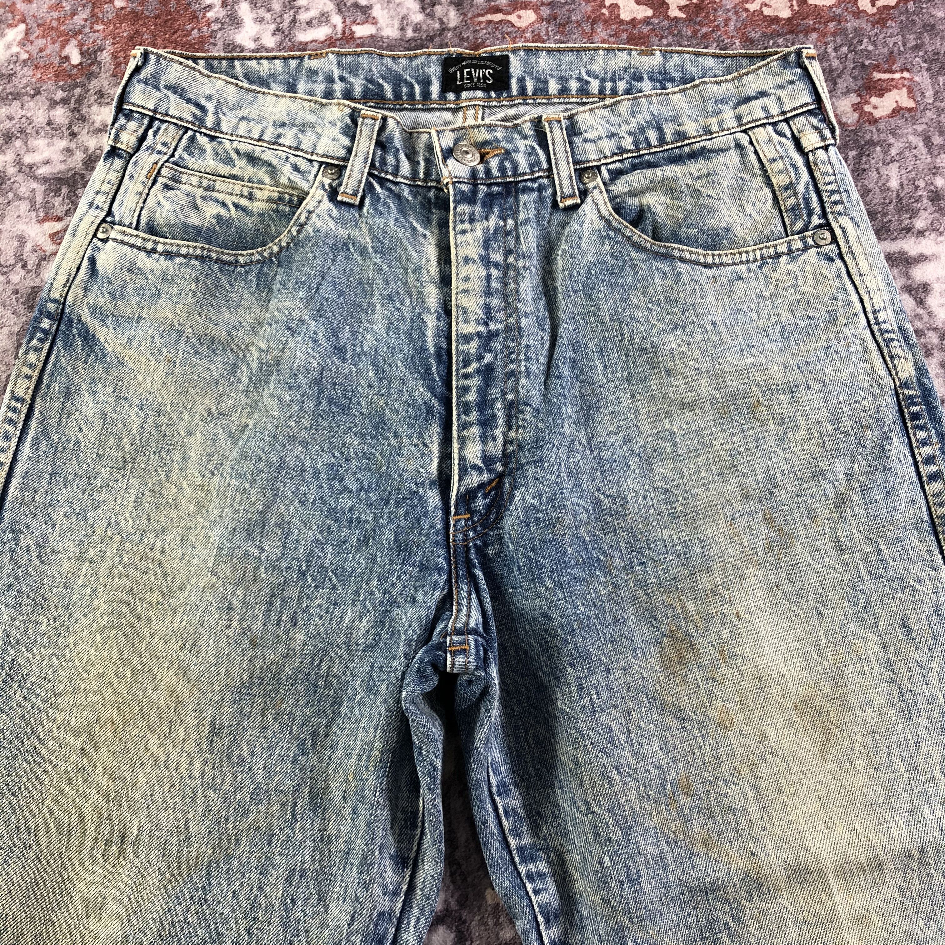 Levi's × Vintage Vintage 90s Baggy Levis Jeans-JM3216 Size US 33 - 3 Thumbnail