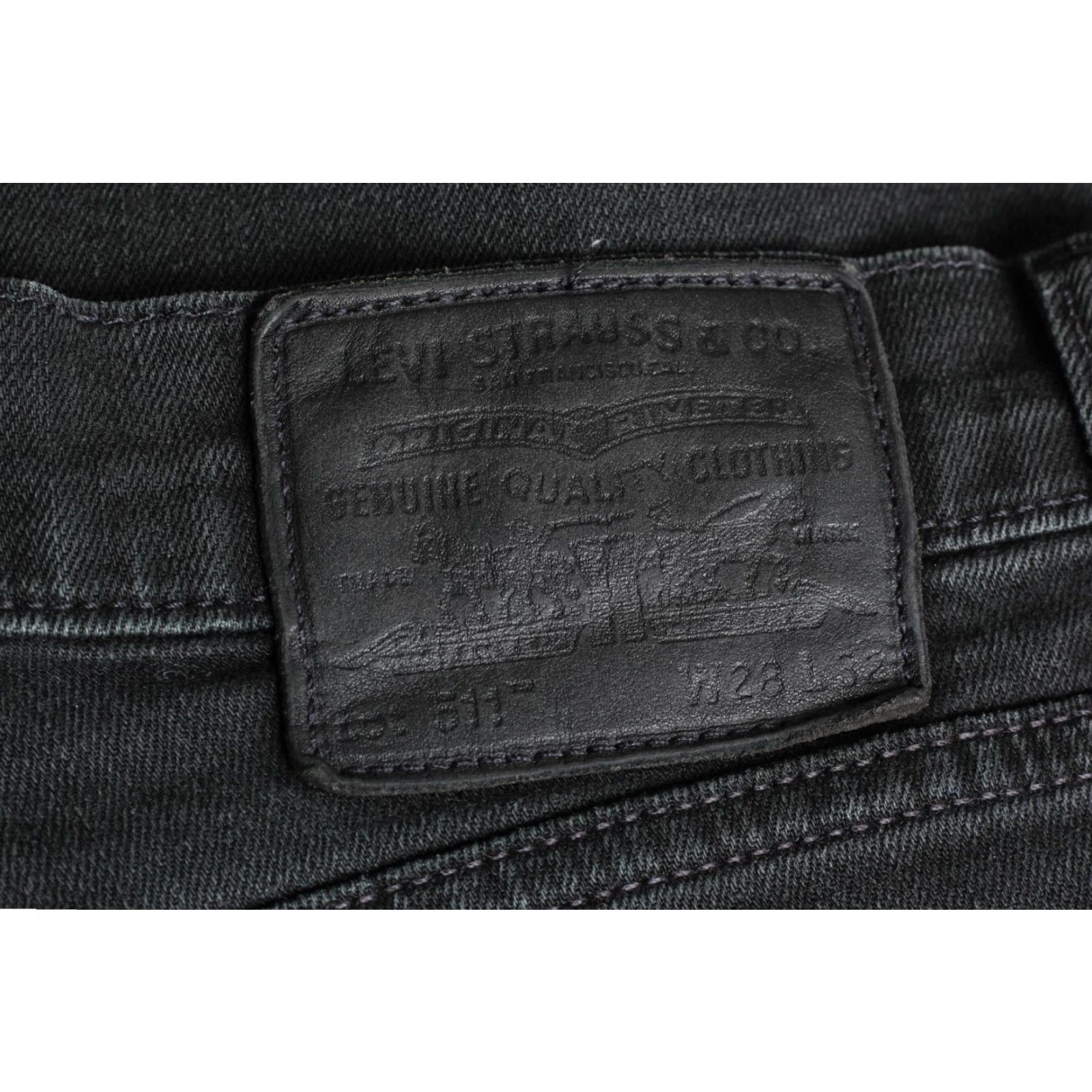 Levi's VINTAGE LEVI’S 511 Slim Fit PREMIUM Big E Stretch Jeans Men 28/28x32 28x30 DZ3608 Size US 28 / EU 44 - 4 Thumbnail