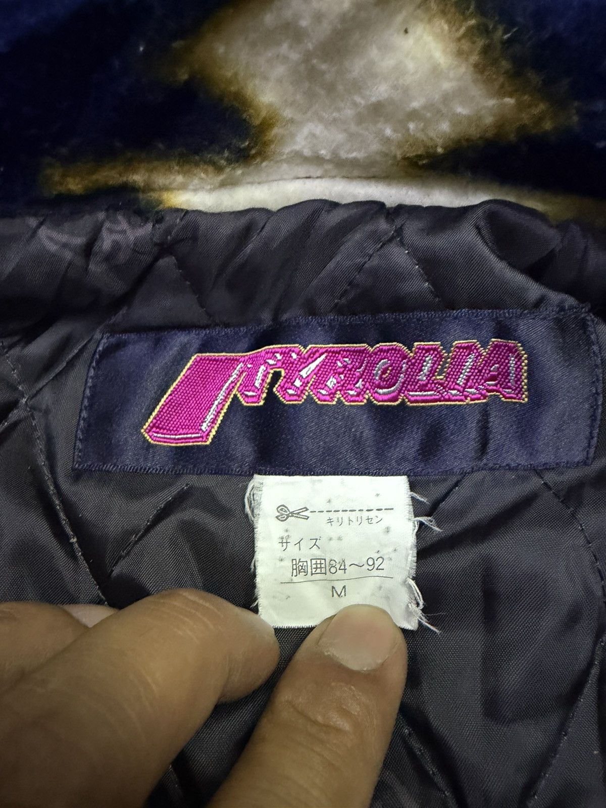 Vintage Vintage Tyrolia Fullprint Navajo Fleece Zipper Jacket Size US M / EU 48-50 / 2 - 8 Thumbnail
