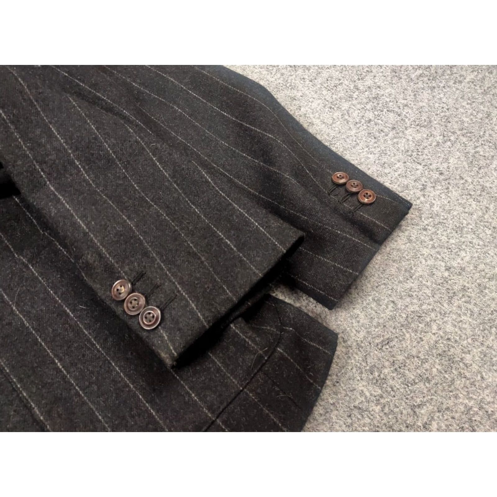 Polo Ralph Lauren VINTAGE Polo Ralph Lauren Black Wool Blend Pin Stripe Sports Blazer Jacket M Men XS? Size US M / EU 48-50 / 2 - 7 Thumbnail