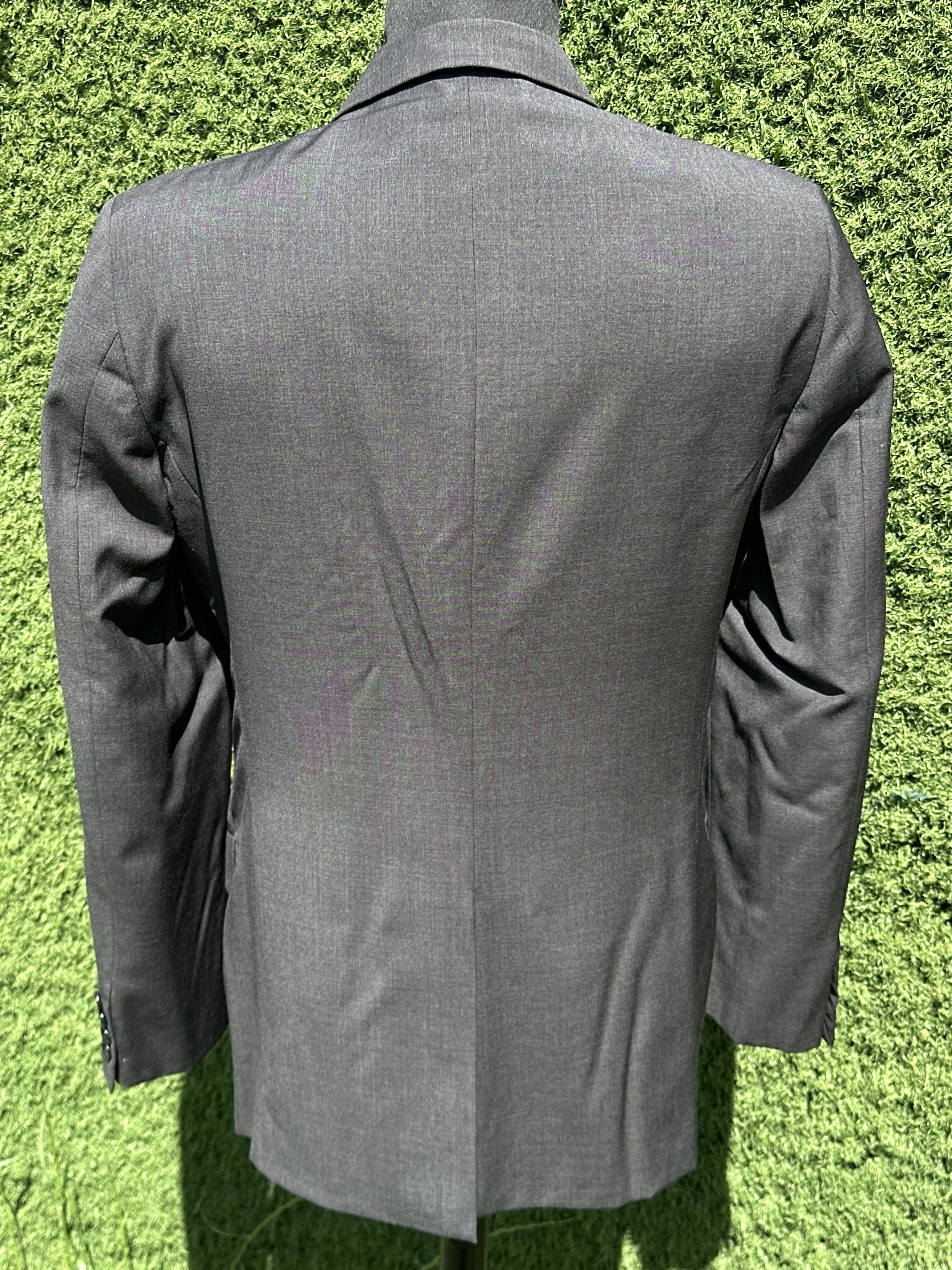 Valentino Valentino Roma Virgin Wool Three Button Tailored Blazer 48R Size 48R - 4 Thumbnail