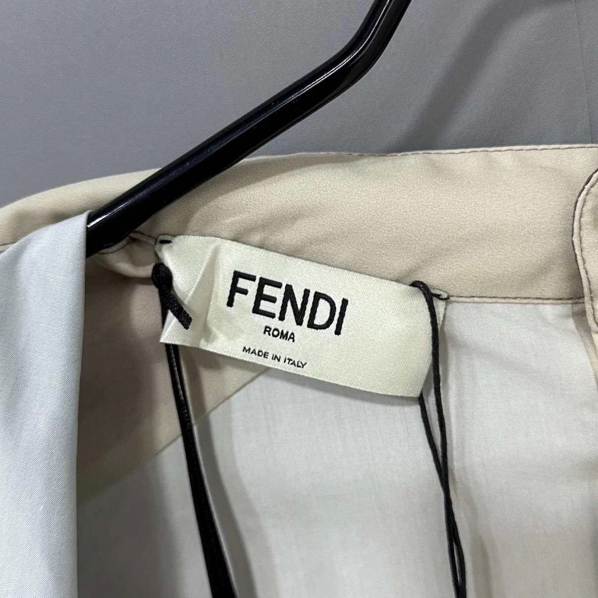 Fendi FENDI colorblocked shirt dress 40 Size M / US 6-8 / IT 42-44 - 6 Thumbnail