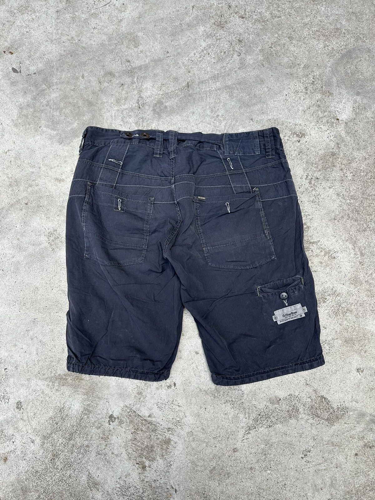 G-Star × Vintage Vintage G Star Raw Shorts Size US 36 / EU 52 - 4 Thumbnail