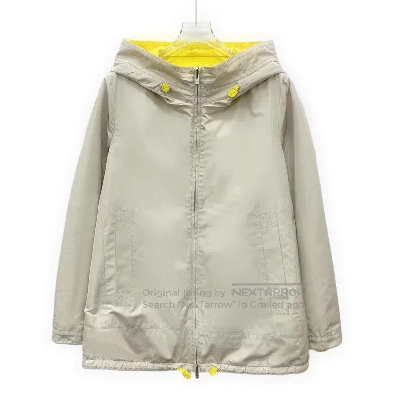 Loro Piana Loro Piana Contrast Color Two-Sided Wear Nylon Hooded Zipp Size XS / US 0-2 / IT 36-38 - 1 Thumbnail