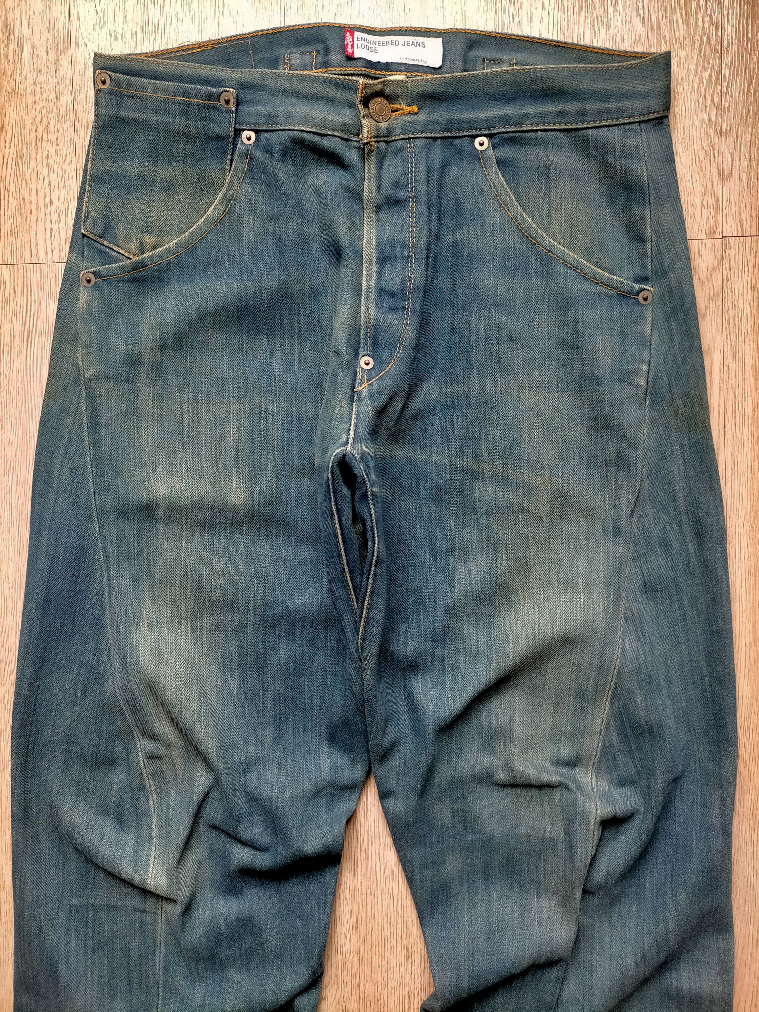 Levi's Levis Engineered Jeans Rusty Denim Pants Size US 31 - 3 Thumbnail