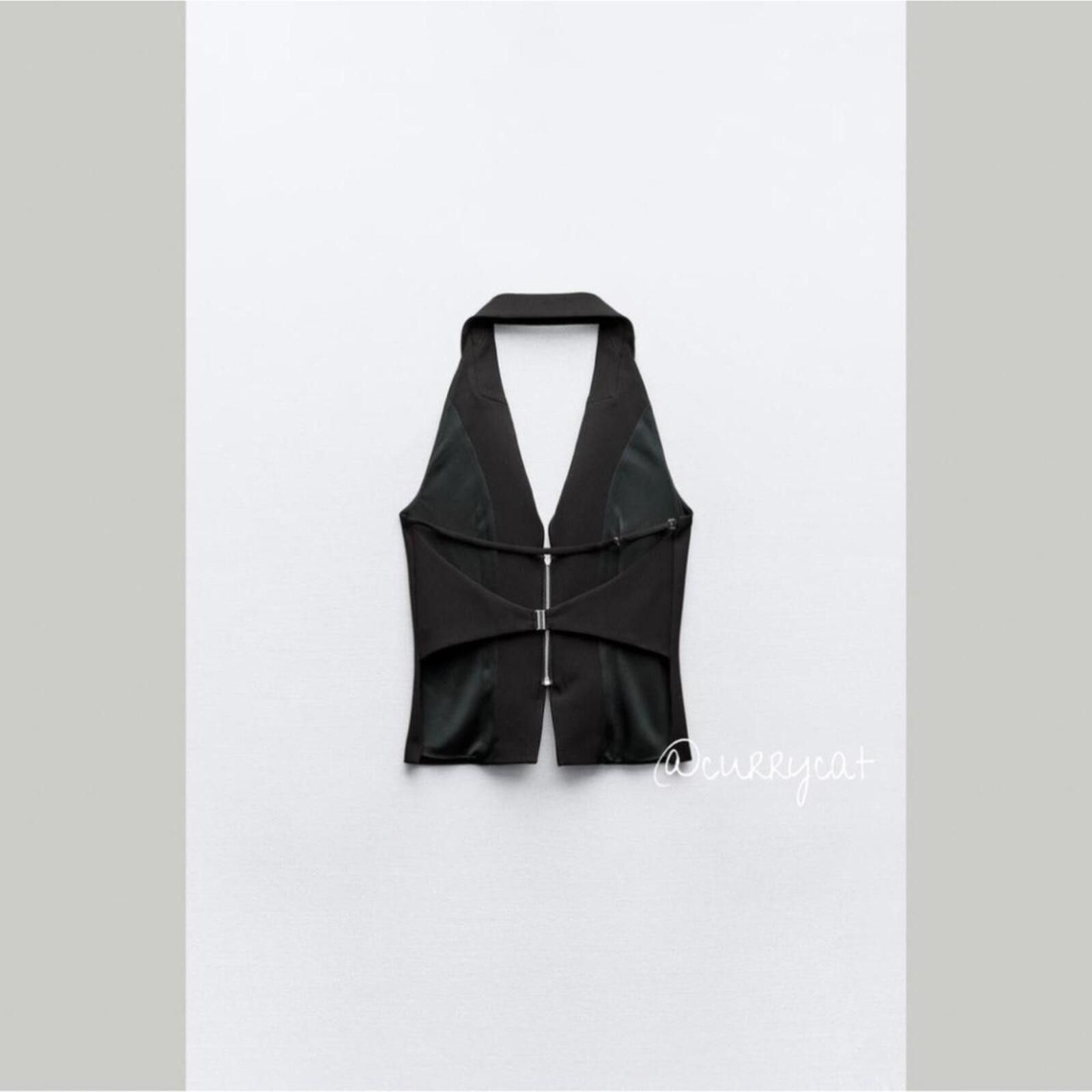 Zara Zara Open Back Halter Top Size S / US 4 / IT 40 - 5 Thumbnail