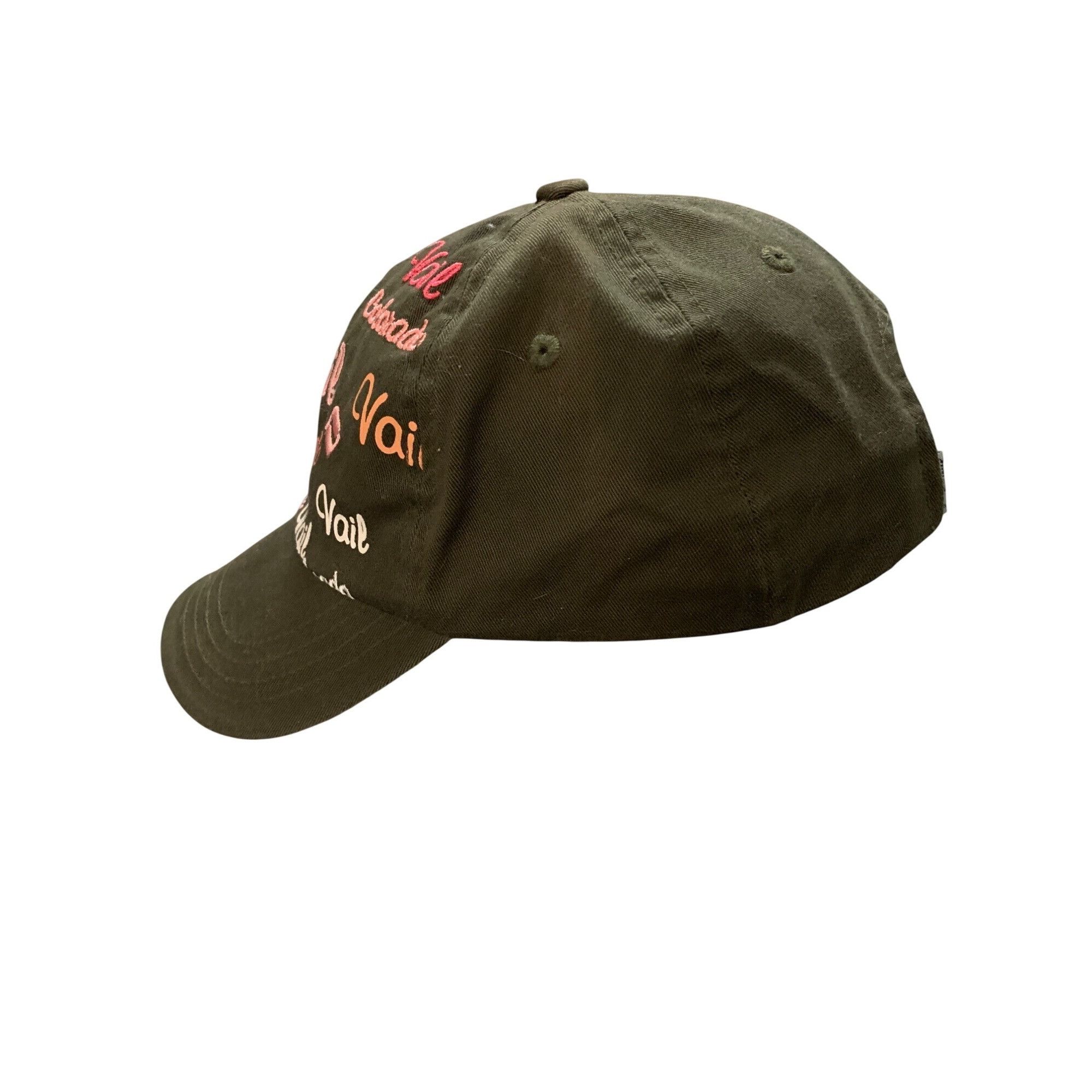 Other 27. Vail Colorado Imperial Olive Green Cotton Baseball Cap A Size ONE SIZE - 3 Thumbnail